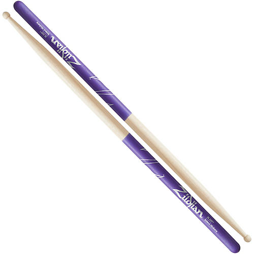Zildjian Purple DIP Drum Sticks Wood 7A