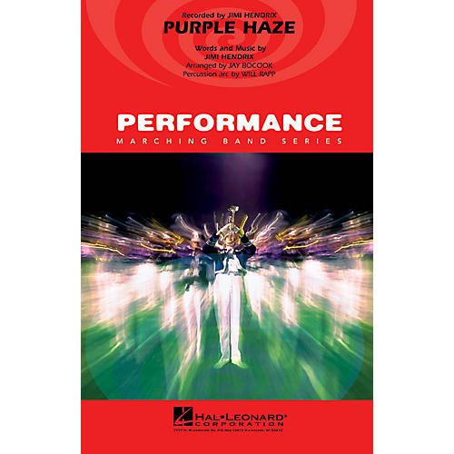 Hal Leonard Purple Haze Marching Band Level 4 Arranged by Jay Bocook