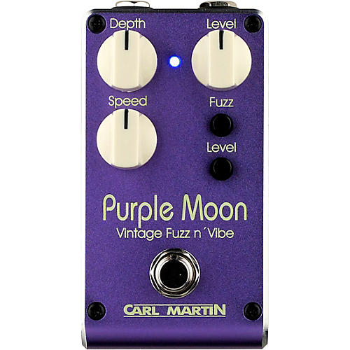 Carl Martin Purple Moon V2 Vintage Fuzz and Vibe Effects Pedal Condition 1 - Mint