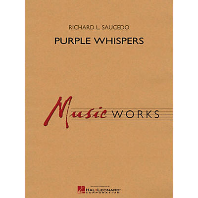 Hal Leonard Purple Whispers - MusicWorks Grade 5 Concert Band