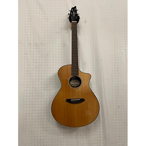 Breedlove Pursuit Concert Acoustic Electric Guitar Natural