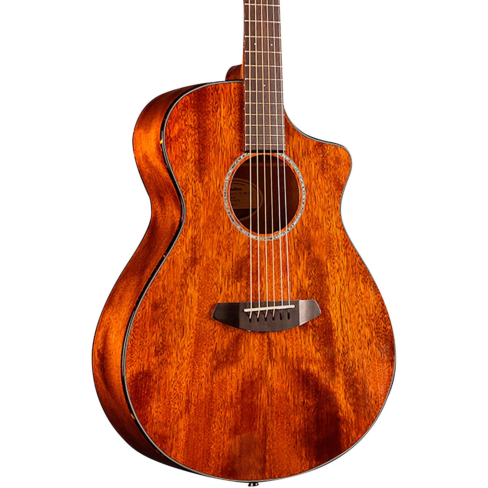 Breedlove Pursuit Concert Cutaway CE Mahogany AcousticElectric Guitar