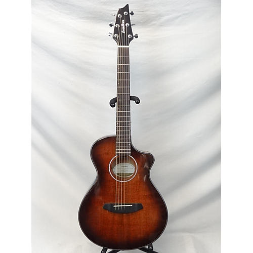 Breedlove Pursuit Exotic Companion CE MM Acoustic Electric Guitar 2 Tone Sunburst