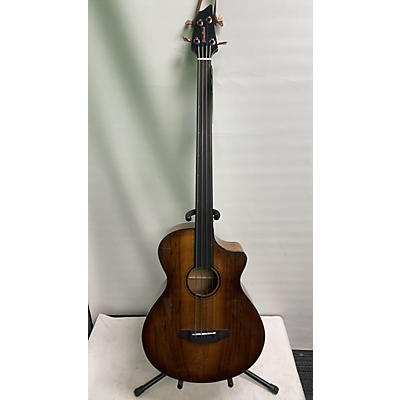 Breedlove Pursuit Exotic S CE Fretless Acoustic Bass Guitar