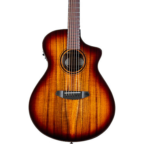 Breedlove Pursuit Exotic S CE Koa-Koa Concert Acoustic-Electric Guitar Condition 2 - Blemished Edge Burst 197881395728