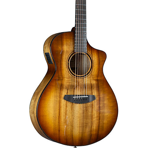 Breedlove Pursuit Exotic S CE Myrtlewood Concert Acoustic-Electric Guitar Condition 1 - Mint Amber Burst