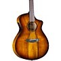 Breedlove Pursuit Exotic S CE Myrtlewood Concert Acoustic-Electric Guitar Tiger Eye