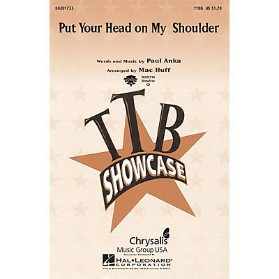 Hal Leonard Put Your Head on My Shoulder ShowTrax CD Arranged by Mac Huff