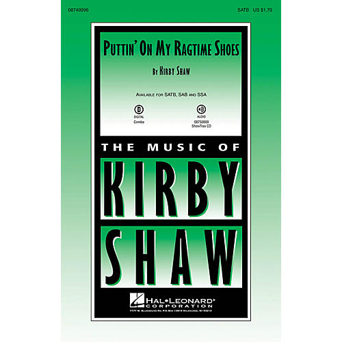 Hal Leonard Puttin' On My Ragtime Shoes SSA Composed by Kirby Shaw