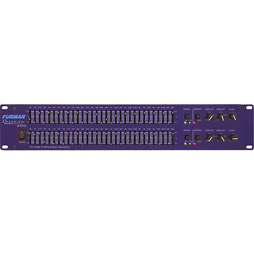 Q-2312 Dual Channel 31-Band Equalizer