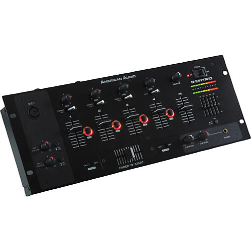 Q-2411 PRO 4-Channel DJ Mixer