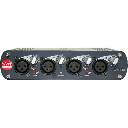 Q-Pre 4-Channel Microphone Preamp