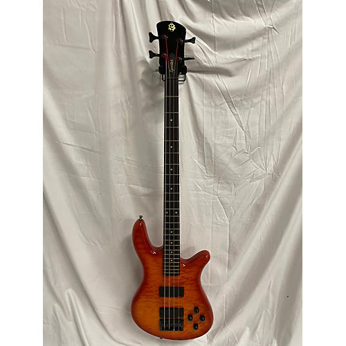 Spector Q4 Electric Bass Guitar Trans Orange