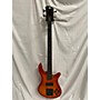 Used Spector Q4 Electric Bass Guitar Trans Orange