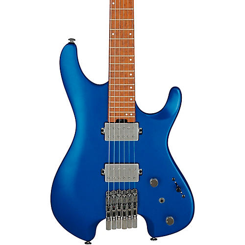 Ibanez Q52 Q Headless 6-String Electric Guitar Condition 1 - Mint Laser Blue Matte