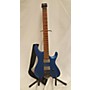 Used Ibanez Q52 Solid Body Electric Guitar Laser Blue Matte