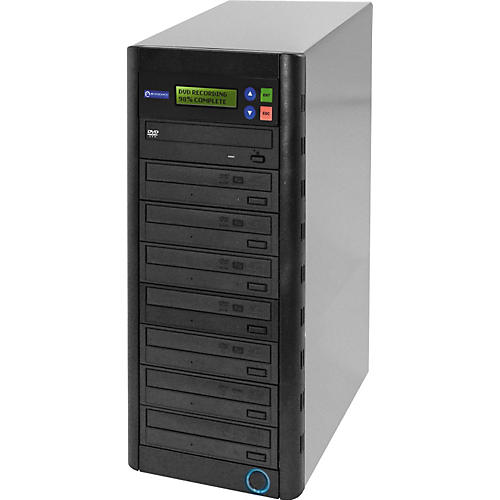 QD-DVD-127 1-to-7 CD and DVD Duplicator