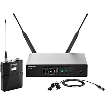 Shure QLX-D Digital Wireless System With WL184 Supercardioid Lavalier