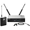 Shure QLX-D Digital Wireless System with WL184 Supercardioid Lavalier Band H50Band H50