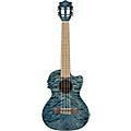 Lanikai QM-CET Quilted Maple Tenor with Kula PreampAcoustic Electric Ukulele Condition 2 - Blemished Natural 197881463120Condition 2 - Blemished Transparent Blue 197881351533