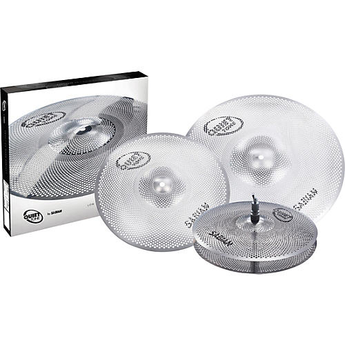 Sabian QTPC502 Quiet Tone Practice Cymbal Set, 13