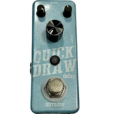 Outlaw Effects QUICK DRAW DELAY EFFECTS PEDAL Effect Pedal