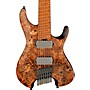 Open-Box Ibanez QX Headless 7-String Electric Guitar Condition 1 - Mint Antique Brown Stained