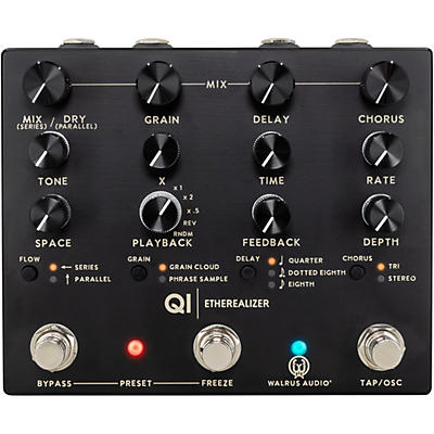 Walrus Audio Qi Etherealizer Multi-Effects Pedal -