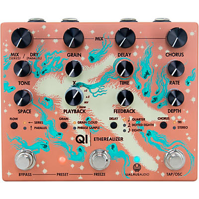 Walrus Audio Qi Etherealizer Multi-Effects Pedal -