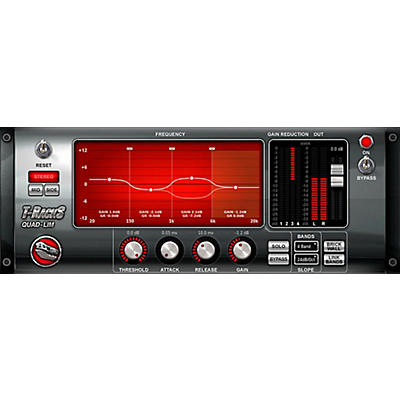 IK Multimedia Quad Lim Multi-band Limiter for T-RackS (Software Download)