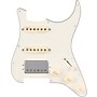 Fender Quadra Tap/Ultra Noiseless HSS Pre-Wired Strat Pickguard 3-Ply Parchment Aged White