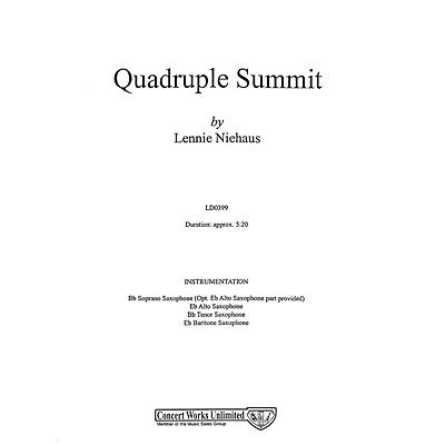 Hal Leonard Quadruple Summit Saxophone