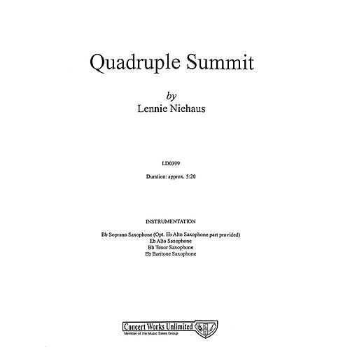 Hal Leonard Quadruple Summit Saxophone