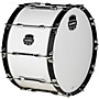 Mapex Qualifier Series Marching Bass Drum 16 in. Gloss White