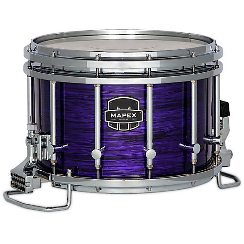 Mapex Quantum Agility Drums on Demand Series Marching Snare Drum 14 x 10 in. Purple Ripple