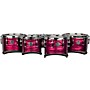 Mapex Quantum Mark II Drums on Demand Series California Cut Tenor Large Marching Quint 6, 10 ,12, 13, 14 in. Burgundy Ripple