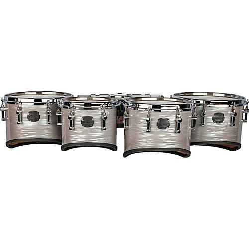 Mapex Quantum Mark II Drums on Demand Series California Cut Tenor Large Marching Quint 6, 10 ,12, 13, 14 in. Platinum Shale