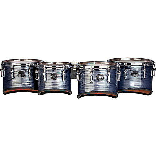 Mapex Quantum Mark II Drums on Demand Series California Cut Tenor Small Marching Quad 8, 10, 12, 13 in. Dark Shale