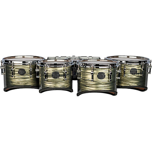 Mapex Quantum Mark II Drums on Demand Series Classic Cut Tenor Large Marching Quint 6, 10 ,12, 13, 14 in. Natural Shale
