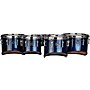 Mapex Quantum Mark II Drums on Demand Series Classic Cut Tenor Large Marching Sextet 6, 8, 10, 12, 13, 14 in. Navy Ripple