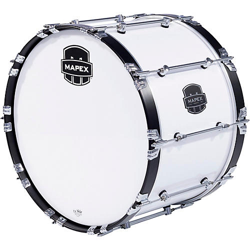 Mapex Quantum Mark II Series Gloss White Bass Drum 14 in.