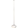 On-Stage Quarter-Turn Round Base Microphone Stand White White
