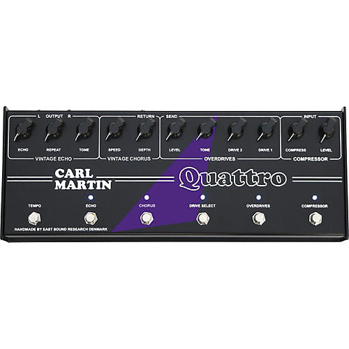 Carl Martin Quattro Analog Multi-Effect Pedal | Musician's Friend