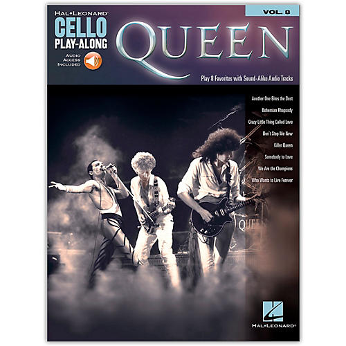 Queen Cello Play-Along Volume 8 Book/Audio Online