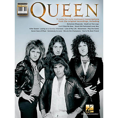 Hal Leonard Queen Note-For-Note Keyboard Transcriptions