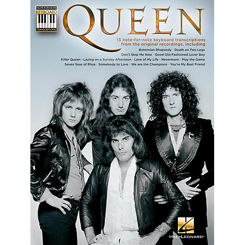 Hal Leonard Queen Note-For-Note Keyboard Transcriptions