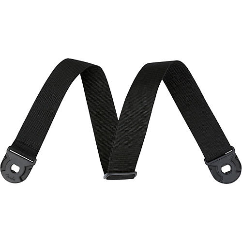 Fender Quick Grip Locking End Supersoft Strap Black 2 in.