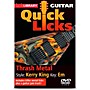 Hal Leonard Quick Licks Kerry King Thrash Metal DVD