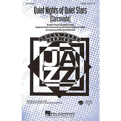 Hal Leonard Quiet Nights of Quiet Stars (Corcovado) SATB arranged by Paris Rutherford