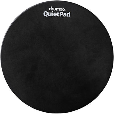 Drumeo QuietPad Practice Pad - Black,